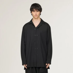KOSZULA TYPU OVERSHIRT Z WEŁNĄ Y-3 ADAPTIVE Adidas czarny