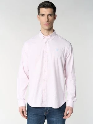 Koszula U.S. POLO ASSN. jasnoróżowy