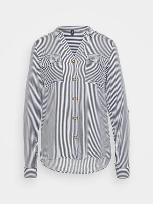 Bluzka Vero Moda granatowy