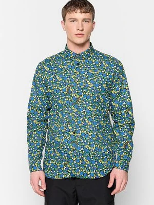 Koszula Versace Jeans Couture niebieski