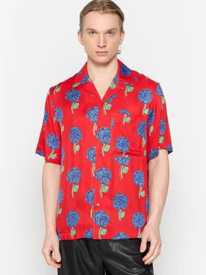 Koszula Versace Jeans Couture czerwony