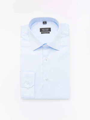 KOSZULA VERSONE 2509 DŁUGI RĘKAW CUSTOM FIT NIEBIESKI Recman