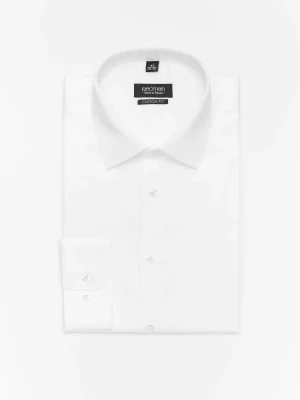 KOSZULA VERSONE 2517 DŁUGI RĘKAW CUSTOM FIT BIAŁY Recman