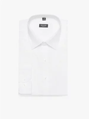 koszula versone 3150m długi rękaw custom fit biała Recman