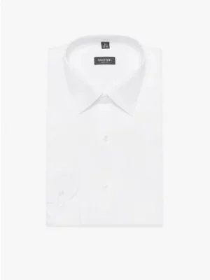 koszula versone 3153m długi rękaw slim fit biała Recman