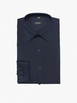 KOSZULA VERSONE 3153M DŁUGI RĘKAW SLIM FIT GRANAT Recman