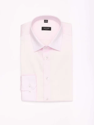 KOSZULA VERSONE 3186T DŁUGI RĘKAW SLIM FIT RÓŻ Recman