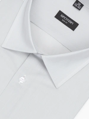KOSZULA VERSONE 3233D DŁUGI RĘKAW SLIM FIT ZIELONA Recman