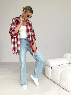 Koszula w Czerwoną Kratę Kiki ClothStore