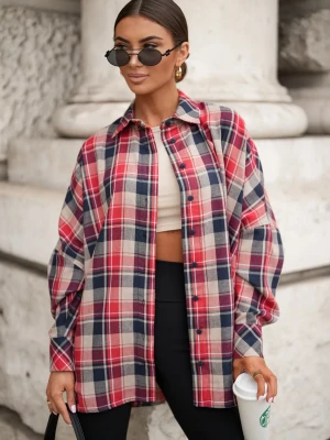 Koszula w Czerwoną Kratkę Lil ClothStore