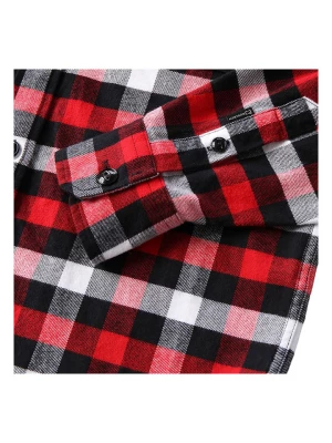 Woolrich Koszula w kolorze czerwono-czarnym rozmiar: L