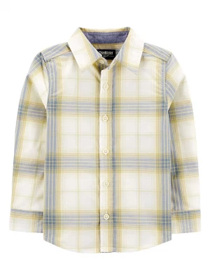 OshKosh Koszula w kolorze niebiesko-żółtym rozmiar: 92