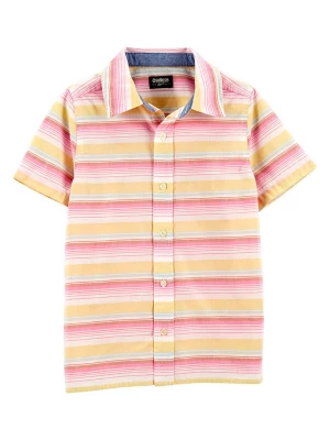 OshKosh Koszula w kolorze żółto-różowym rozmiar: 140