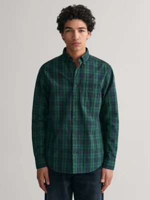 Koszula W Kratę z Popeliny Archive Regular Fit GANT