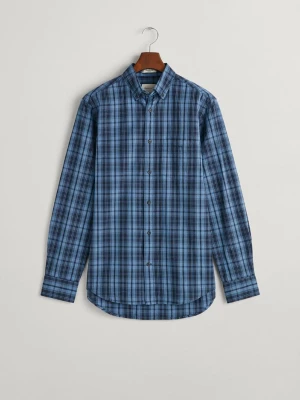 Koszula w kratę z popeliny archive regular fit GANT