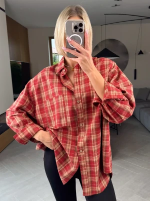 Koszula w Kratkę Czerwona Mond ClothStore