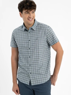 Koszula w kratkę, Regular Fit, C-ENDI Volcano