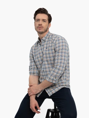 Koszula w kratkę, Regular Fit, K-RONIN Volcano