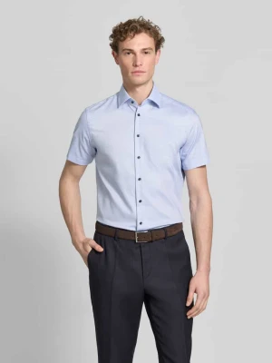 Koszula w kroju regular fit do biznesu z kołnierzykiem typu kent Christian Berg Men