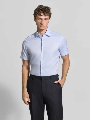 Koszula w kroju regular fit do biznesu z kołnierzykiem typu kent Christian Berg Men