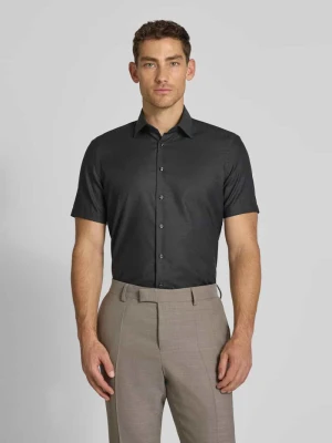 Koszula w kroju regular fit do biznesu z kołnierzykiem typu kent Christian Berg Men