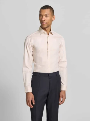 Koszula w kroju regular fit do biznesu z kołnierzykiem typu kent Christian Berg Men