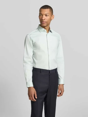 Koszula w kroju regular fit do biznesu z kołnierzykiem typu kent Christian Berg Men