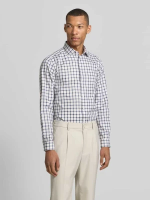 Koszula w kroju regular fit do biznesu z kołnierzykiem typu kent Christian Berg Men