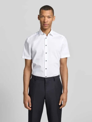 Koszula w kroju regular fit do biznesu z kołnierzykiem typu kent Christian Berg Men