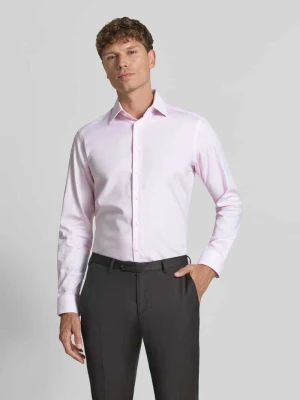 Koszula w kroju regular fit do biznesu z kołnierzykiem typu kent Christian Berg Men