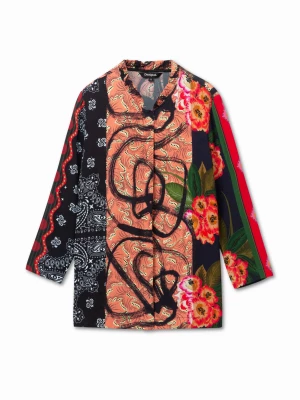 Koszula w orientalny wzór w stylu boho Desigual