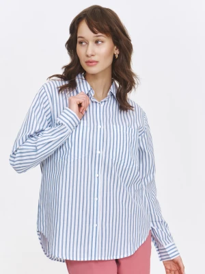 Koszula w paski o prostym fasonie Top Secret