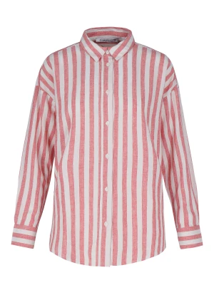 Koszula w paski z lnem K-VEHI Volcano