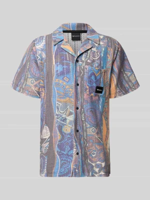 Koszula w stylu casual o kroju regular fit w wyglądzie dzianiny COLUCCI