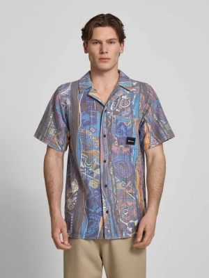 Koszula w stylu casual o kroju regular fit w wyglądzie dzianiny COLUCCI