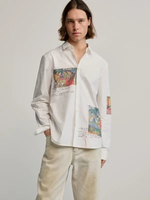 Koszula we wzory gaugin Desigual