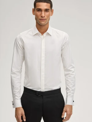 Koszula smokingowa Pitu w kolorze złamanej bieli JOOP!