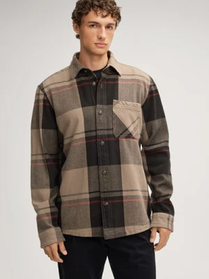 Koszula wierzchnia Harvi w kolorze zielono-beżowym w kratę Joop