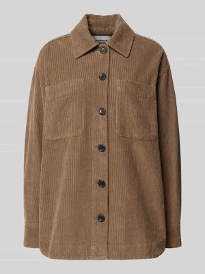 Koszula wierzchnia o kroju oversized z czystej bawełny model ‘ALMARAALI’ ARMEDANGELS