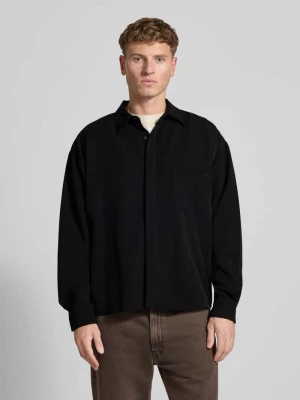 Koszula wierzchnia o kroju regular fit z dodatkiem wiskozy model ‘Takinoma’ Don´t Waste Culture