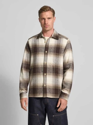 Koszula wierzchnia o kroju regular fit z kieszenią na piersi model ‘DIEGGO’ drykorn