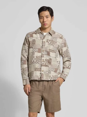 Koszula wierzchnia o kroju regular fit z kołnierzykiem typu kent model 'Layton' Les Deux