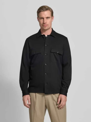 Koszula wierzchnia z dżerseju z kieszeniami na piersi Roy Robson