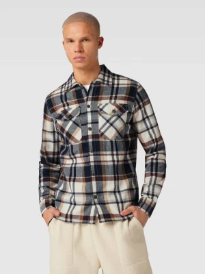 Koszula wierzchnia ze wzorem w szkocką kratę model ‘EDDIE’ jack & jones