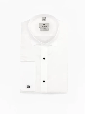 KOSZULA WINCASS 2738 SP SLIM FIT ECRU Recman