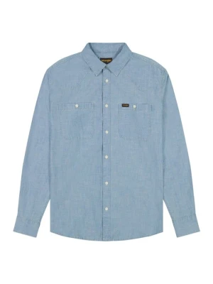 Koszula Wrangler niebieski denim