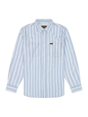 Koszula Wrangler niebieski denim