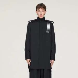 Koszula Y-3 Refined Wool Overshirt Adidas czarny