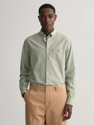 Koszula z Bawełny I Lnu Regular Fit GANT