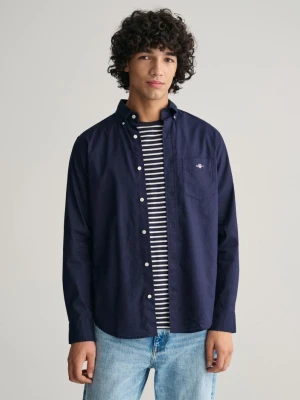 Koszula z Bawełny I Lnu Regular Fit GANT